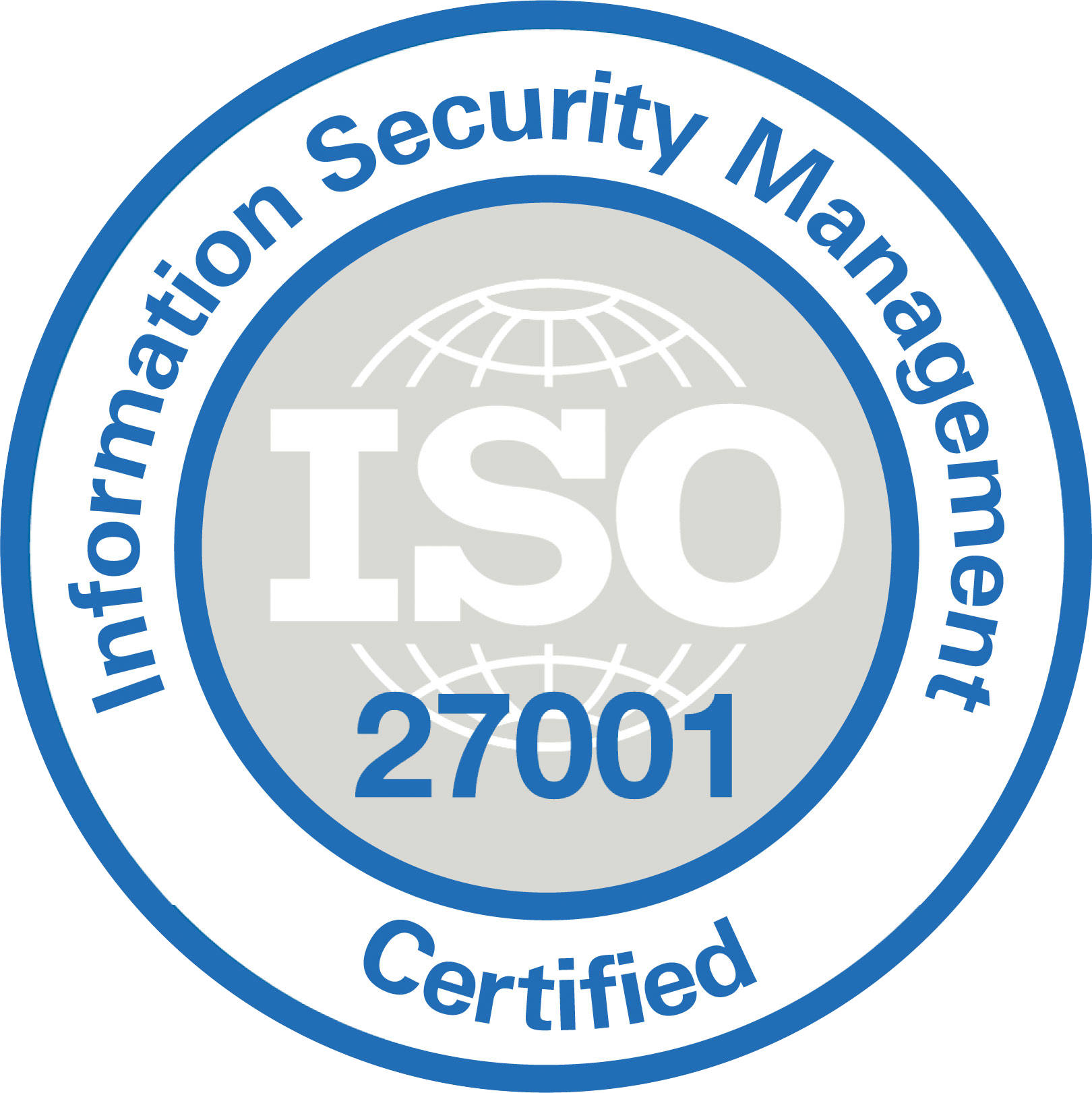 ISO 27001 information security management certified