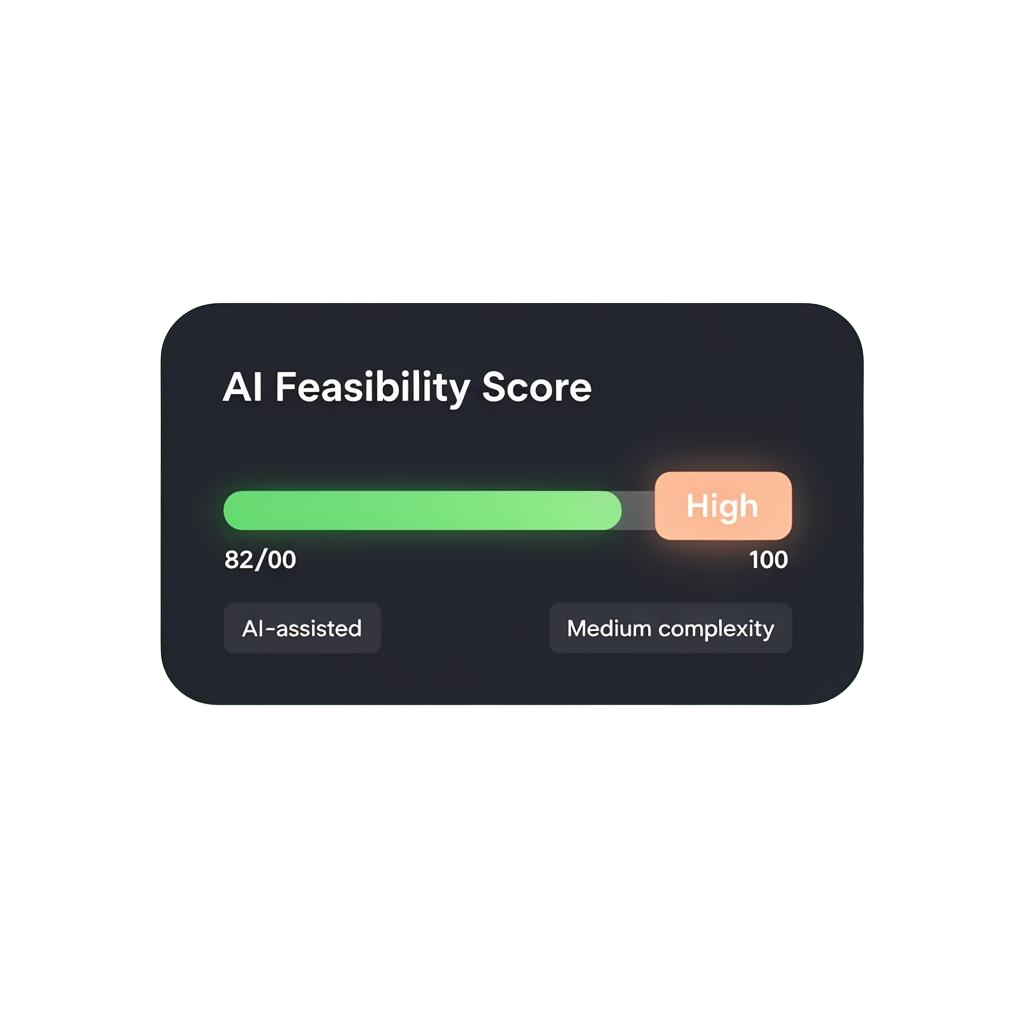 Feasibility Check mockup