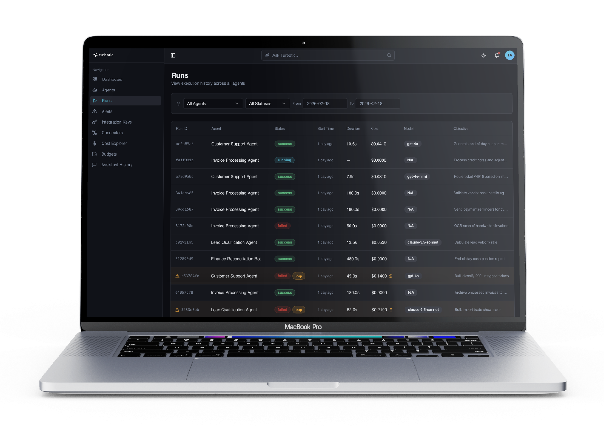 Agent Orchestration dashboard