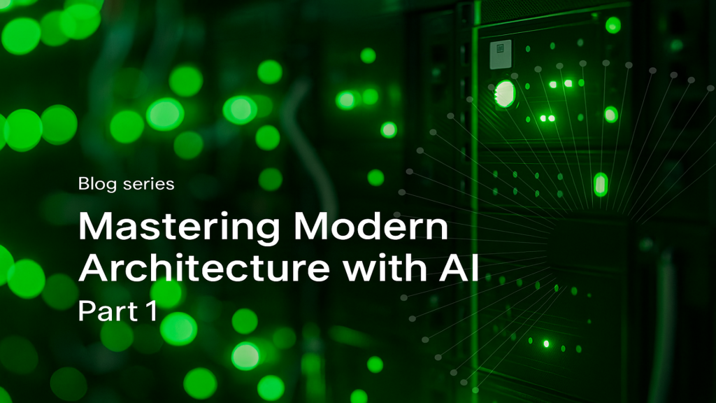 Mastering Modern Architecture with AI: The New Blueprint for Solution Architects